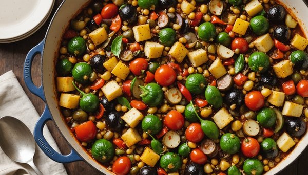 Ratatouille Réinventé : Explorez les Délices de Légumes Croquants et d'une Sauce Irresistible!